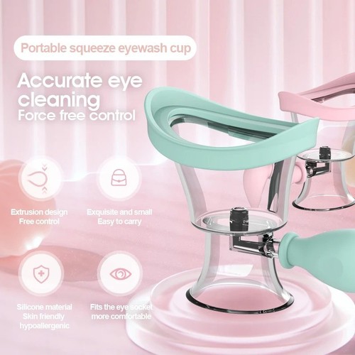 Soft silicone eye - wash, cups