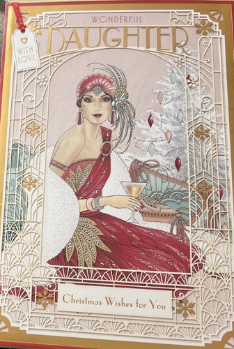 Daughter christmas card - daughter, ex