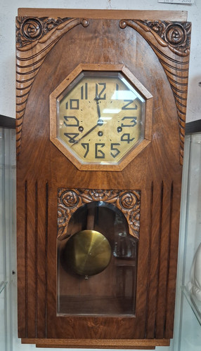 Stunning art deco walnut cased - deco,