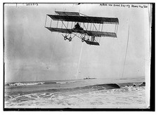 M. Van den Born flying above