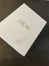 DIOR White Medium Cardboard Shoe  Storage Box Pre-loved Damage