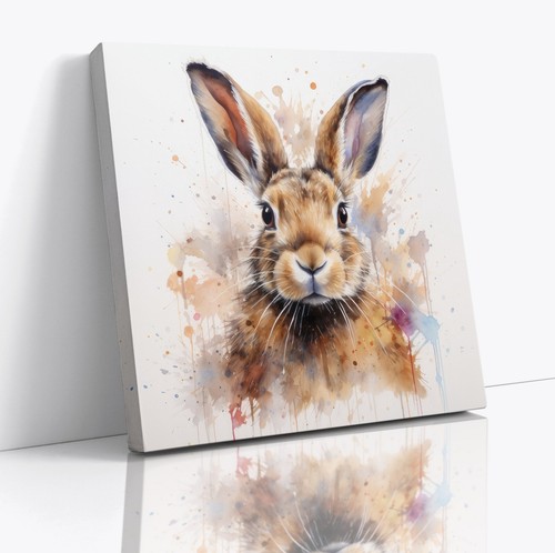 Beautiful rabbit printed - rabbit,
