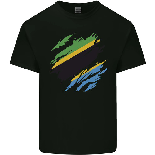 Torn tanzania flag tanzanian - flag,