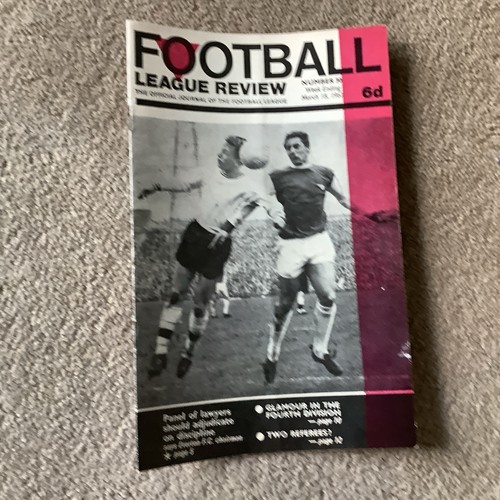 Football league review - football,