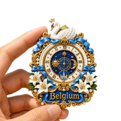 Belgium swan zimmertoren - swan, satin