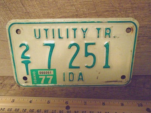 Idaho utility trailer license - idaho,