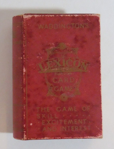 Waddingtons lexicon card game - waddingtons,