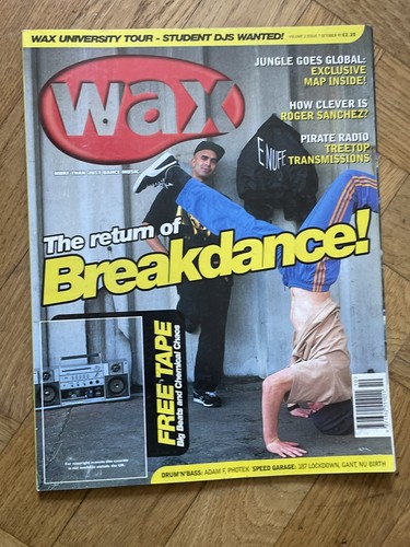 Wax magazine oct 1997 - magazine, rave