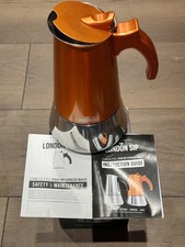 The London Sip Stainless Steel Stove Top Espresso Maker 10 Cup