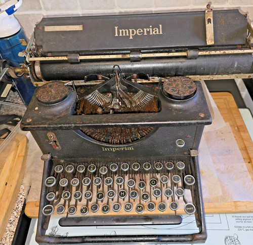 Imperial model typewriter - 50,
