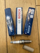X3 Bosch FR8SC+ Spark Plugs. New Old Stock, 2 Are Still Still In Sealed Boxes