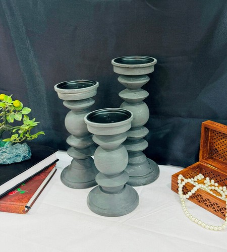 Handmade natural wooden - natural, pillar