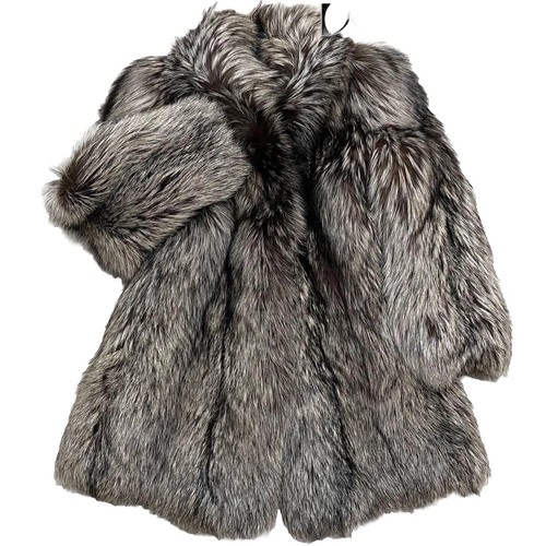 Saga fox silver - fox, fur