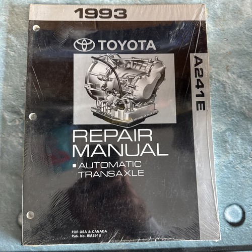 1993 toyota repair manual - toyota,