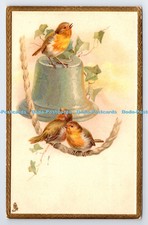 R778251 Birds and Christmas Bells Tuck Christmas Times and Greetings Series No 1