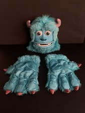 Disney Pixar Monster's Inc Sulley Moving Mouth Eyebrows and Mouth With Gloves