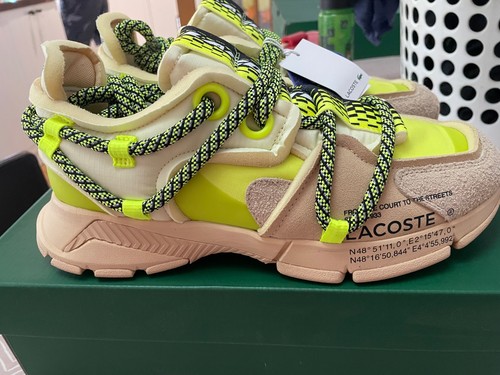 Lacoste trainers l003 bnwt - lacoste,