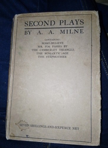Milne second plays - second, by