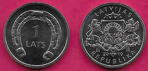 Latvia lats 2010 - latvia, a