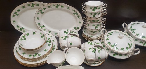 Ivy leaf colclough - leaf, dinner