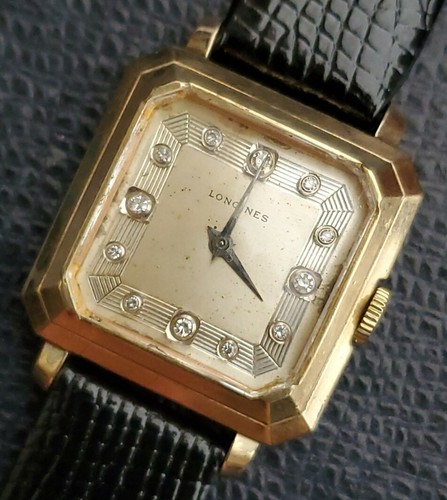 Longines vintage octagon 14kt - octagon,