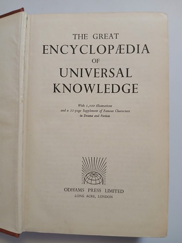 The great encyclopaedia - great, of