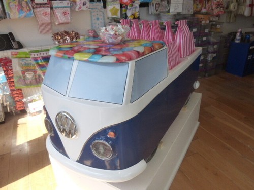 Camper van candy cart - camper,