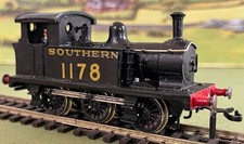OO Wills Finecast Kit built white metal Southern black class P loco no.1178