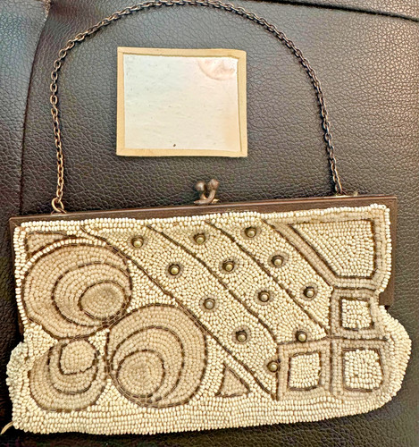 Antique french beaded - french,