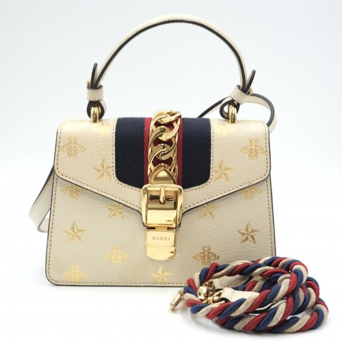 Gucci sylvie mini top handle - top,