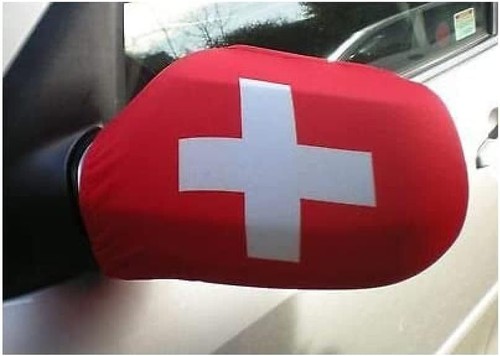 Flag switzerland car - -,