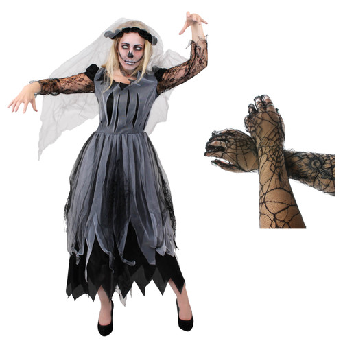 Ladies darkness bride dress - ladies,