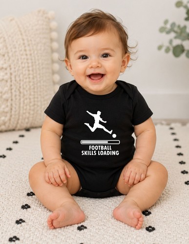 Football skills loading baby - football,