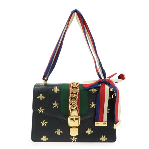 Gucci sylvie sherry leather - gucci,