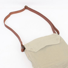 Replica Indiana Jones MKVII brown Leather Indy Gasmask bag shoulder strap BE257