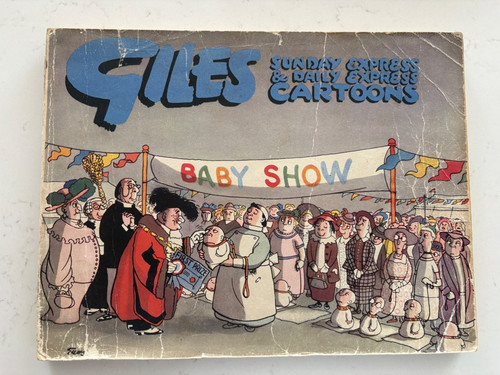 Giles cartoon annual - giles,