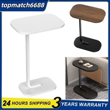 C-Shaped Compact Sofa Side End