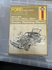 Haynes Manual Ford Capri ii 1600 & 2000 (1974 To 1979) All Models (SKU 18)