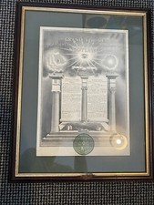 Masonic certificate