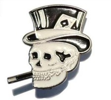 SMOKING SKULL ACE OF SPADES