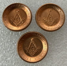 Masonic counter stamped - masonic,