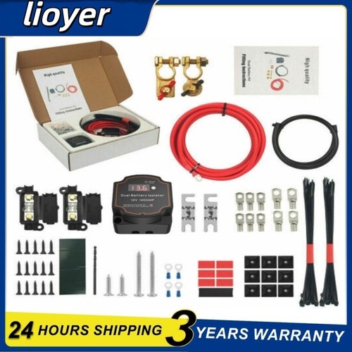 Split charge relay kit starter - split,