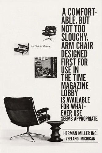 Charles eames armchair poster - charles,