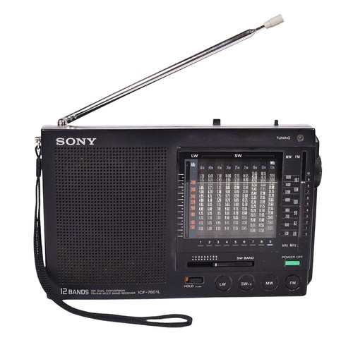 Vintage sony icf - sony, icf-7601l