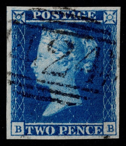 1841 blue plate - plate, bb