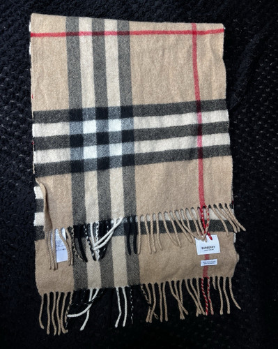 Burberry beige check - burberry, scarf