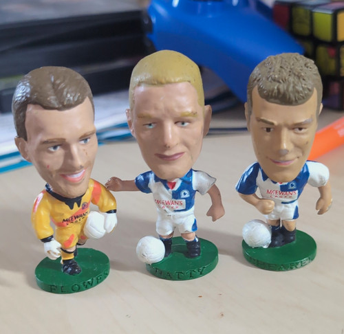 Corinthian football figures - corinthian, x3