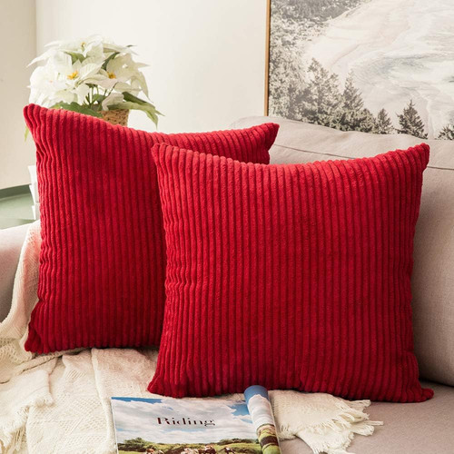 Soft corduroy throw pillow - throw,