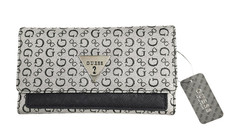 NEW GUESS BLACK GRAY MULTI PVC