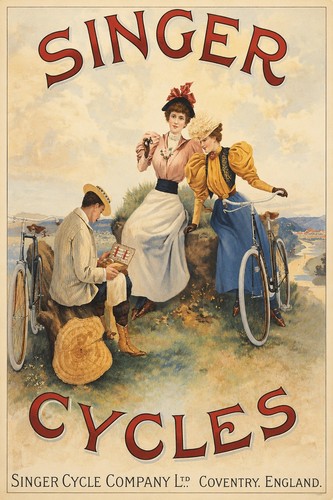 Singer cycles vintage - singer,